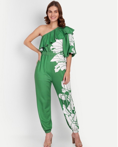 Floral Jumpsuit for Women - Stylish and Elegant