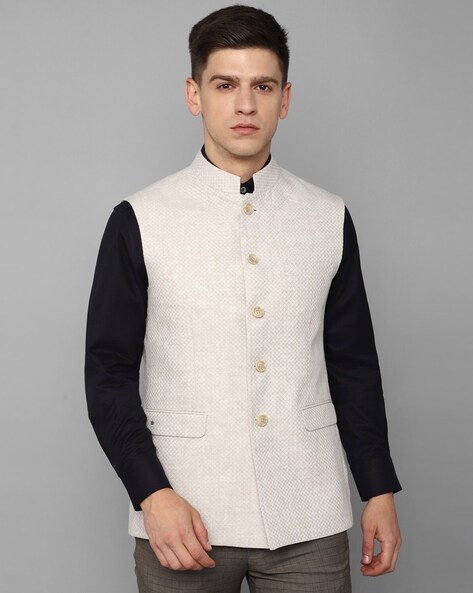 linen nehru jacket