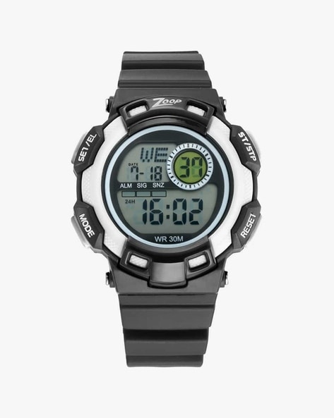 Buy Zoop 16021PP01 Black Dial Digital Watch for Boys online