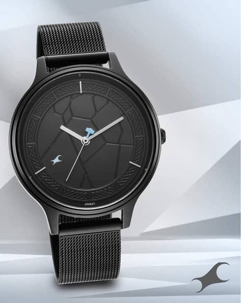 Women 6269NM01 Fastrack x Thor Black Dial Stainless Steel Strap Watch