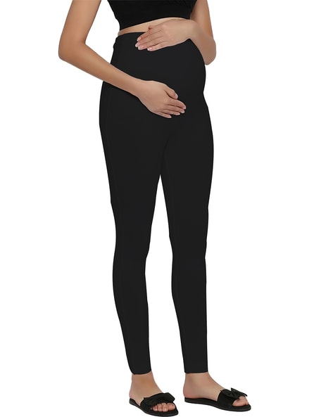Buy Black Maternity Leggings Online | Maternity Wears Online – The Mom Store