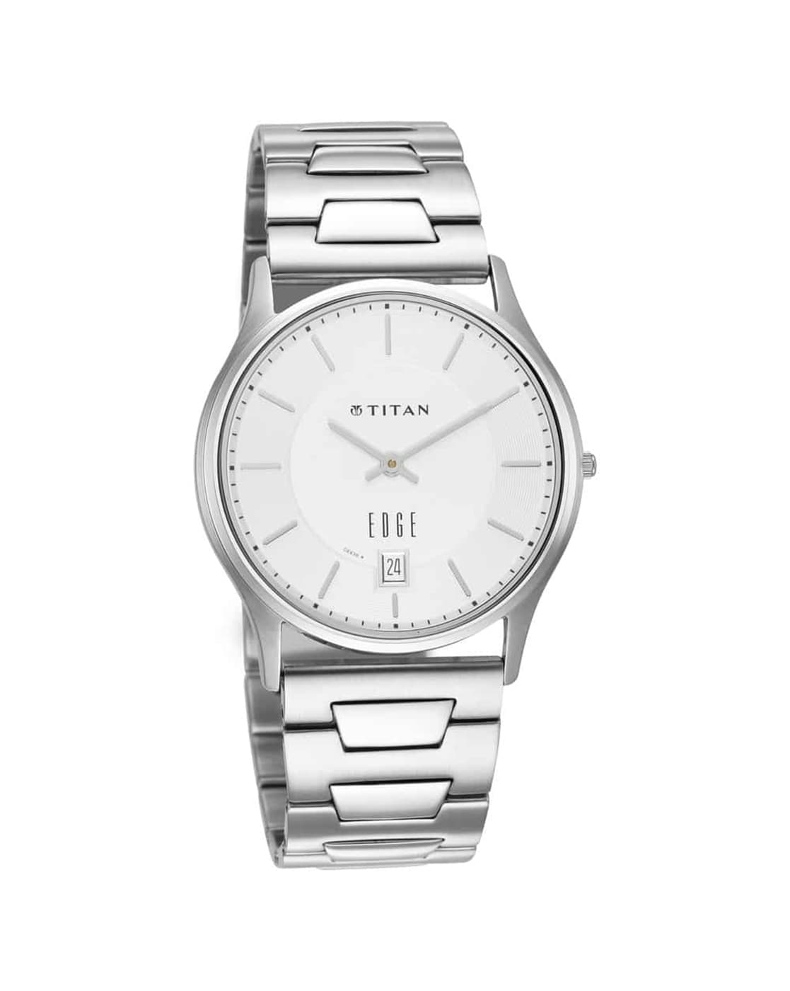 Titan Silver Dial Analog Watch for Men -NR90146SL01