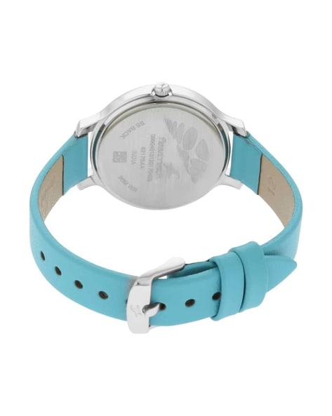 Fastrack blue belt watch new arrivals