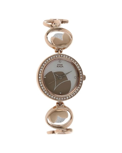 Titan Raga Garden of Eden Champagne Stainless Steel Strap Watch at Rs 6645  in Mumbai