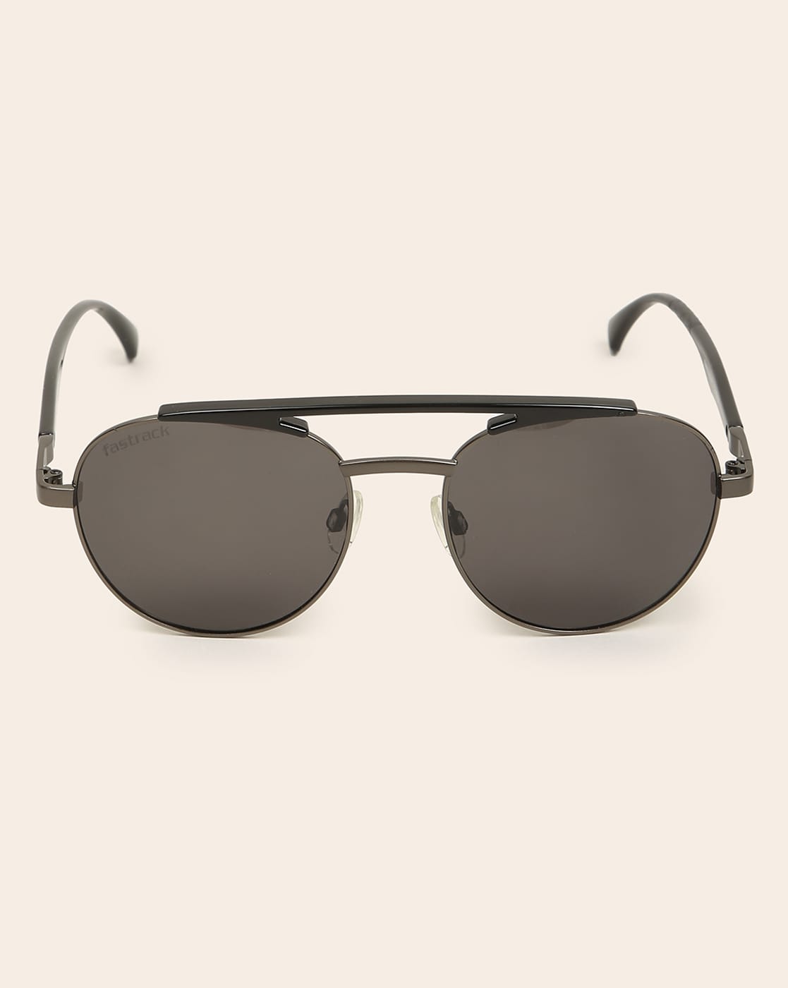 Aviator Rimmed Sunglasses Fastrack - M067GR3 at best price | Titan Eye+