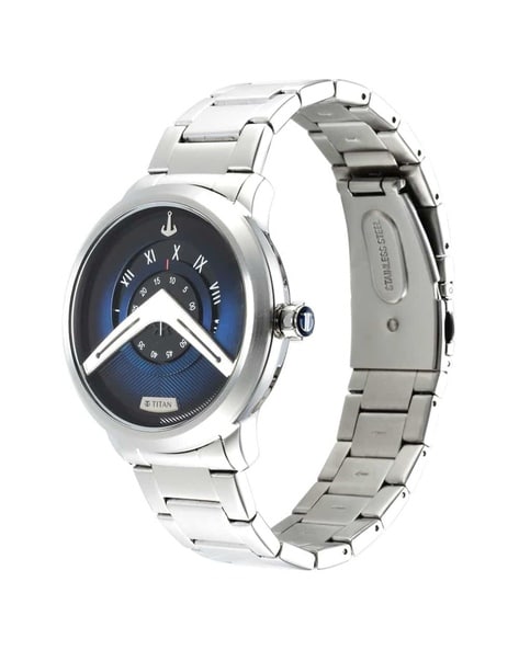 Buy Online Titan Maritime Green Dial Analog Leather Strap watch for Men -  nr1828ql01 | Titan