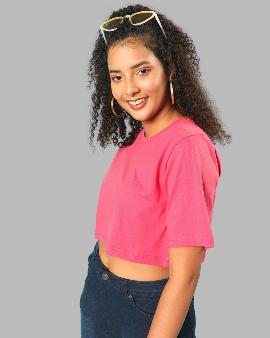 Nominee Print Crop Top Pink Piupiuchick - Babyshop