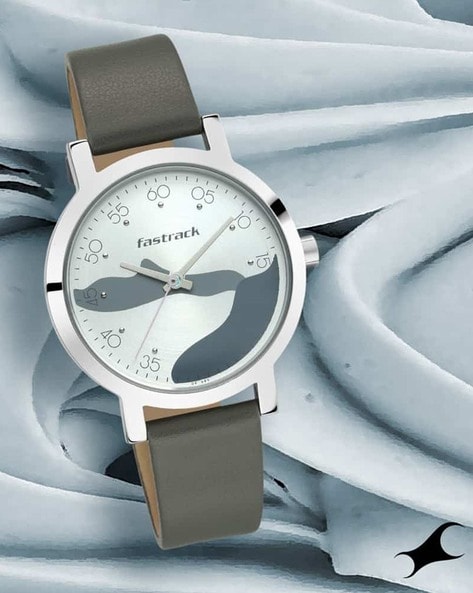 Silver discount watch fastrack