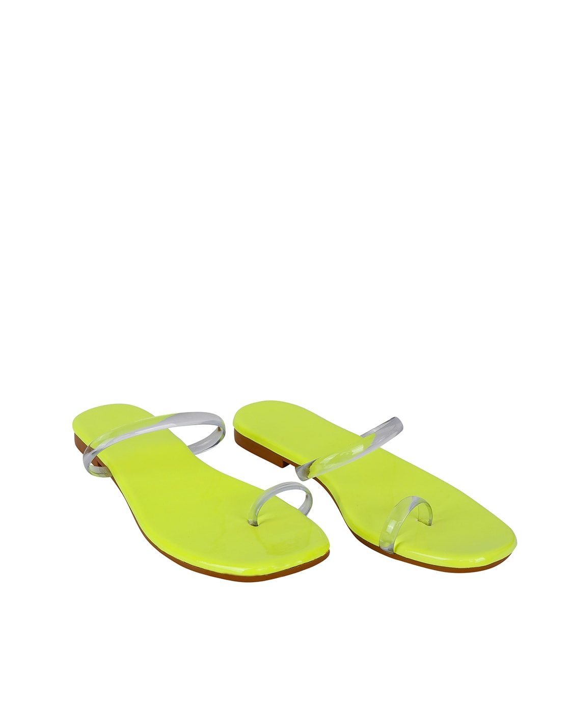 Lime Girls' Nylon Knotted Sandals - CHARLES & KEITH US