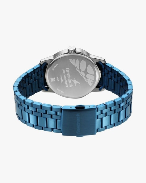 Fastrack blue analogue clearance watch