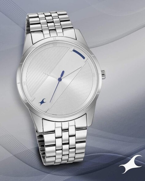 Silver fastrack 2024 watch