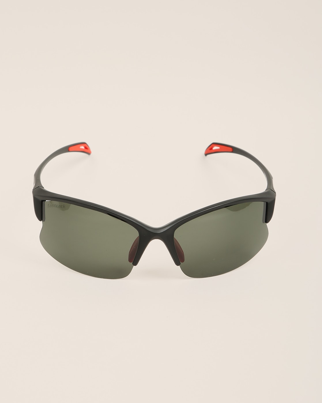 Fastrack P421GR1 Square Sunglasses Black / Green – SmartBuyKart