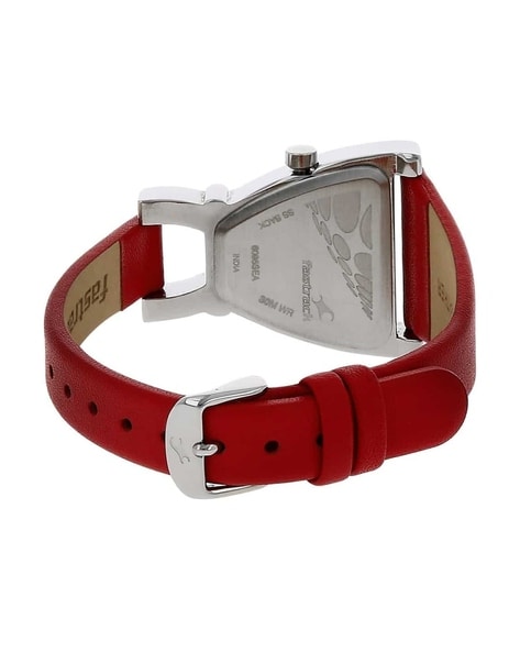 Black Le Mans Racing Watch Strap Red Stitch | B & R Bands