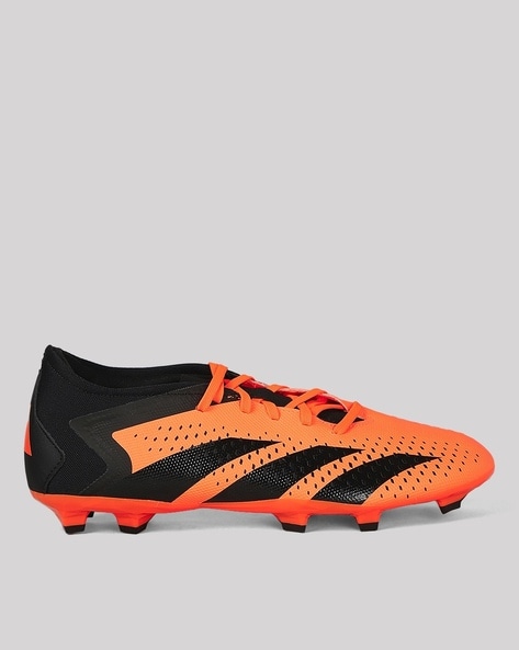 Orange and black cheap adidas soccer cleats