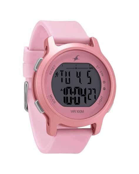 FASTRACK 68027PP02 Street Line Digital Pink Dial Watch