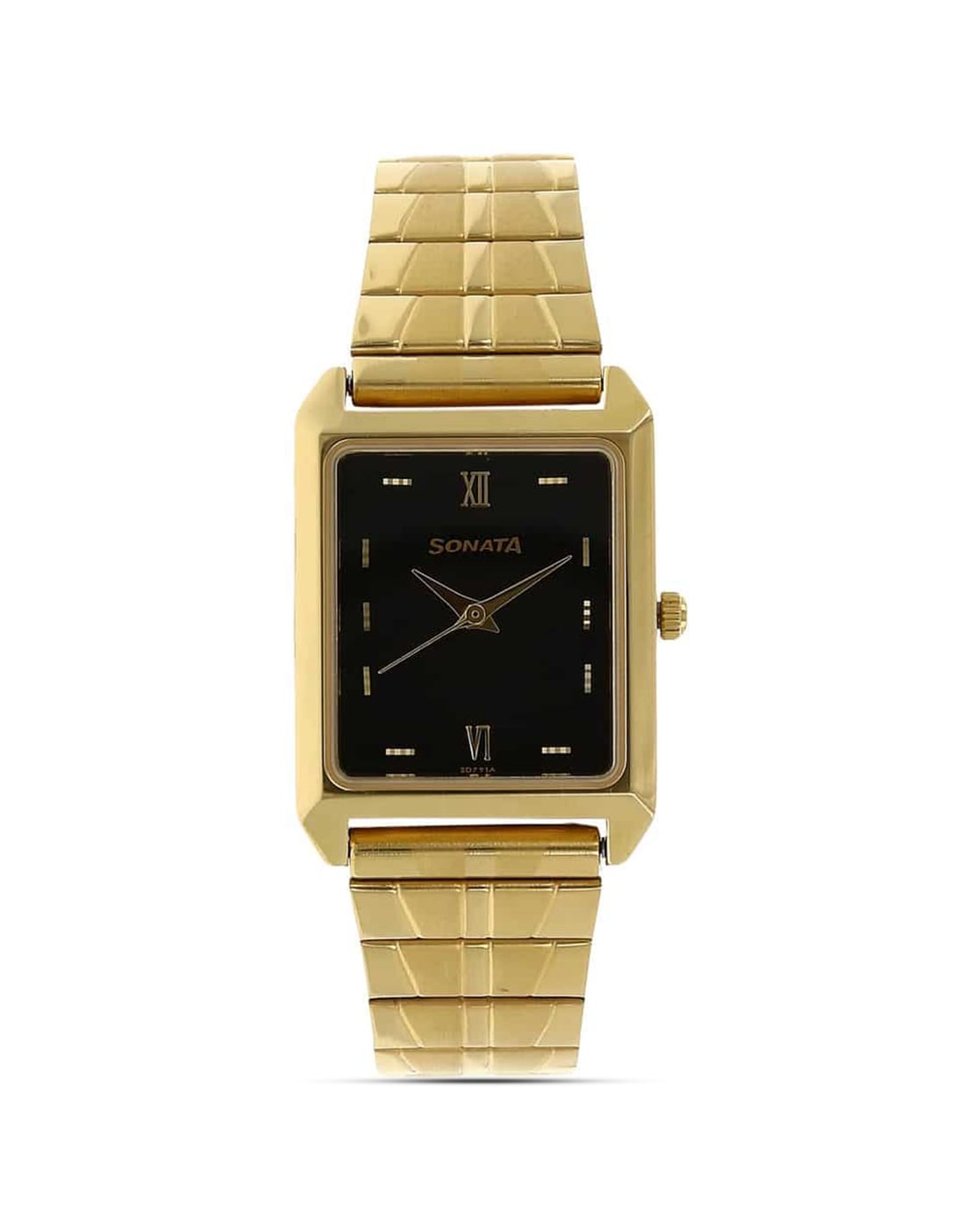 Buy Sonata Men Gold Toned Analogue Watch - Watches for Men 5570833 | Myntra