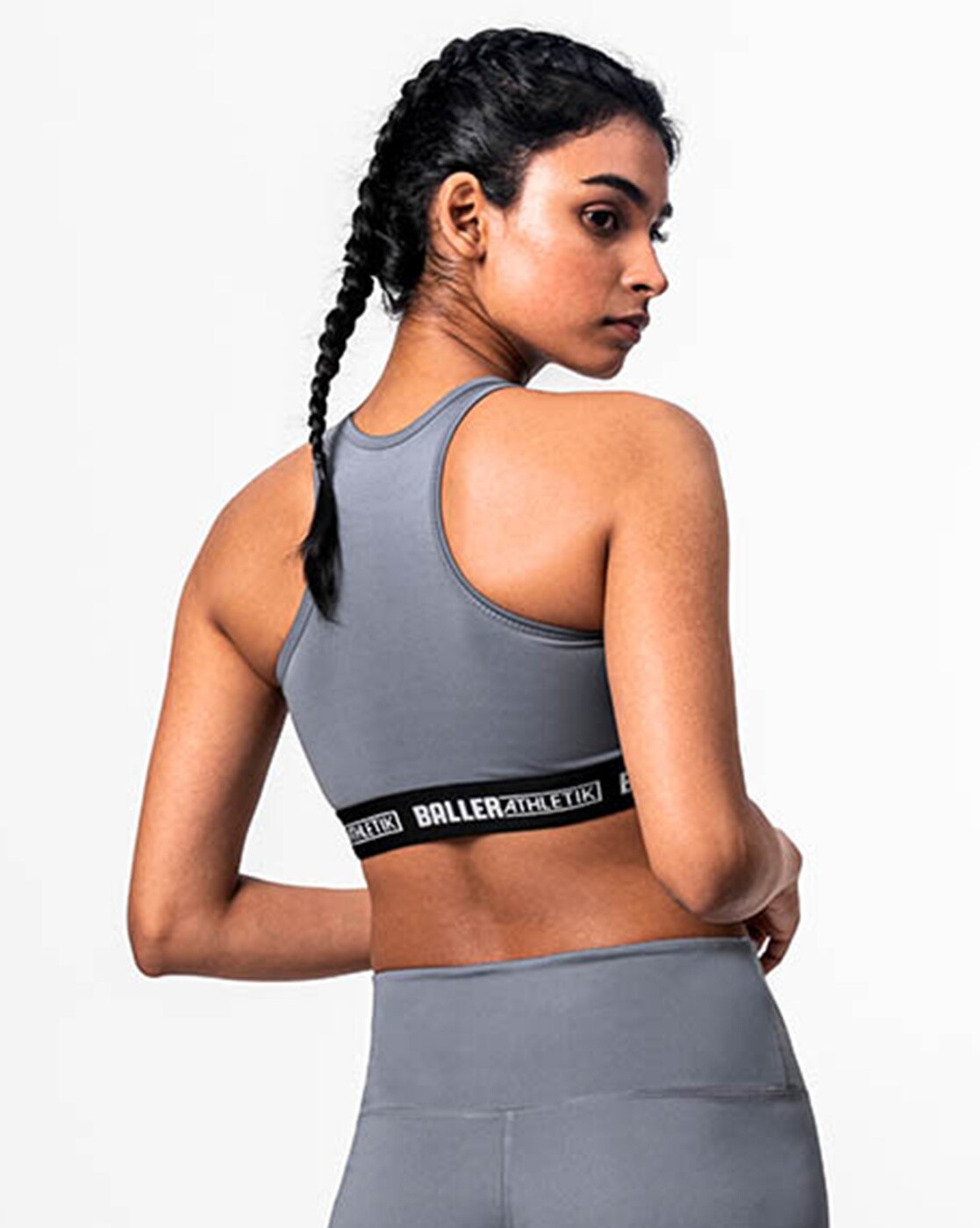 Buy Light Grey Bras for Women by BALLER ATHLETIK Online