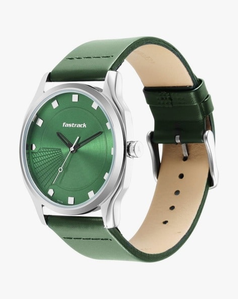 Green cheap fastrack watch