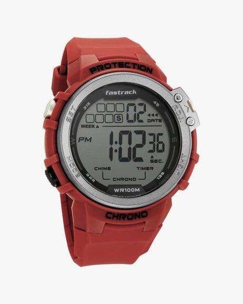 Fastrack watches best sale red color