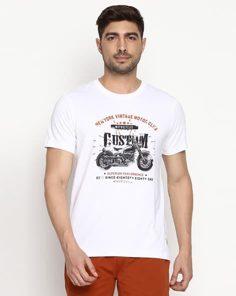 Athleisure Crew-Neck Short Sleeve T-Shirt