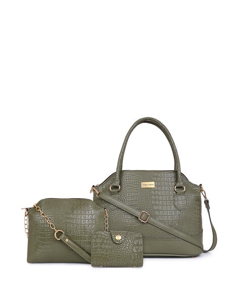 Kate Spade New York Chain-Link Leather Shoulder Bag - Green Shoulder Bags,  Handbags - WKA346801 | The RealReal