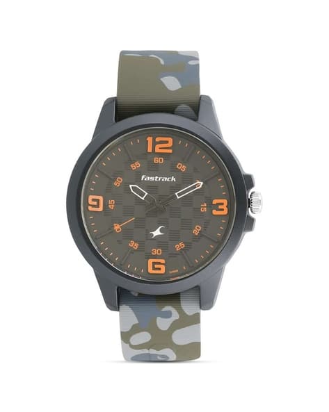 FASTRACK Men NP38048PP01 Trendies Black Dial Strap Watch