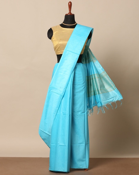 Turquoise Blue Banarasi Silk Saree for Wedding | Banarasi Saree Party