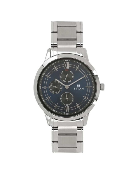 Round Titan Workwear Silver Dial Two Toned Stainless Steel Strap Watch, For  Daily, Model Name/Number: 2648KM01 at Rs 4970 in Mumbai