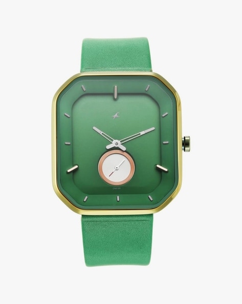 Fastrack green dial watch hotsell