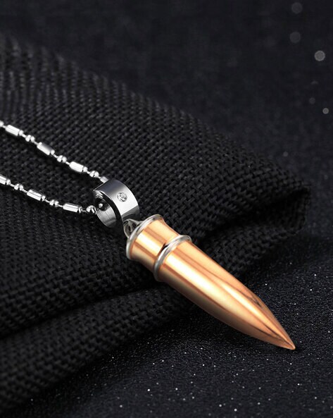 Buy Silver Bullet Necklace,bullet Pendant,military Pendant,bullet With  Eagle Pendant,mens Jewelry,gift for Him,guys Pendant,silver Mens Necklace  Online in India - Etsy