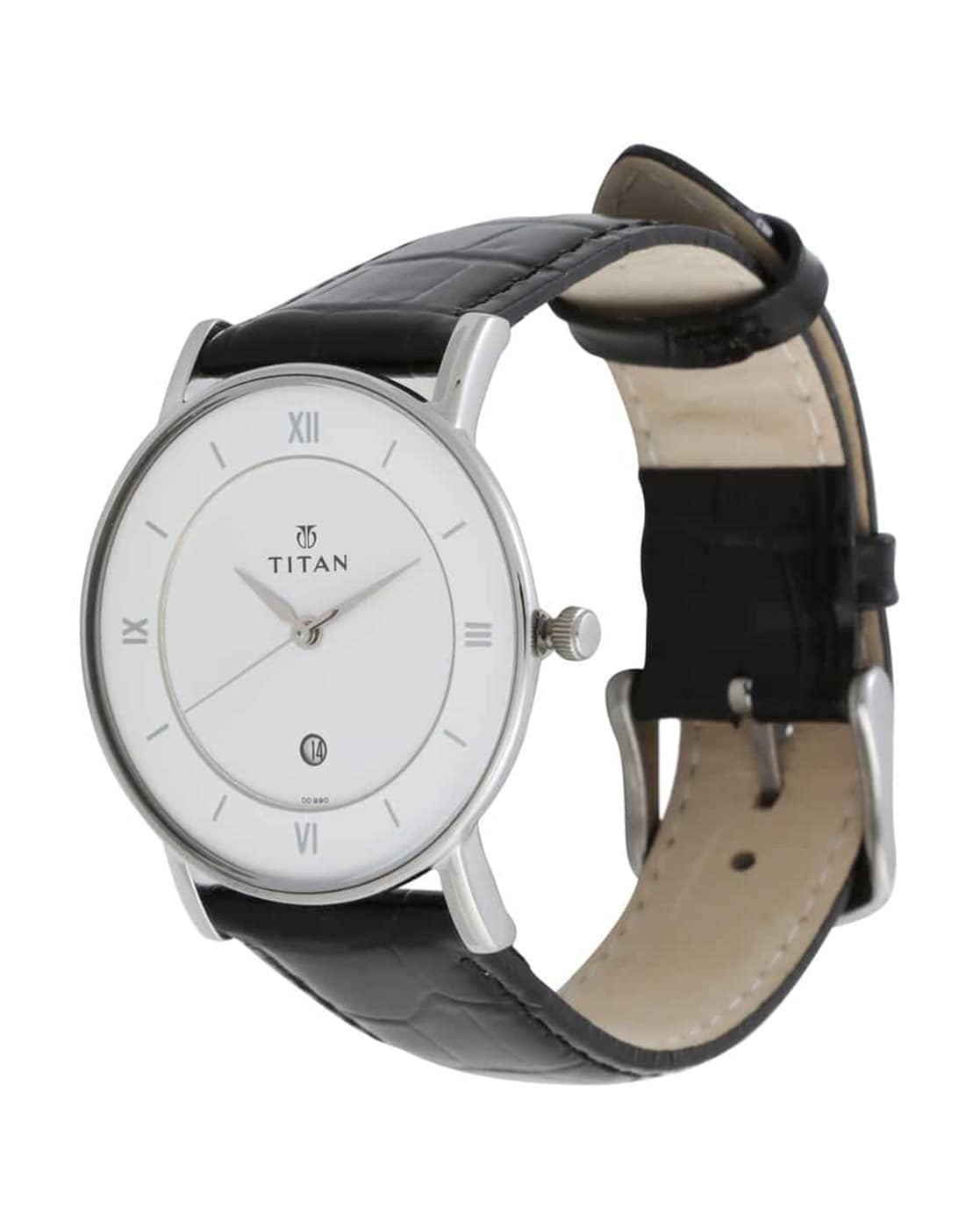 Titan white hotsell dial watch