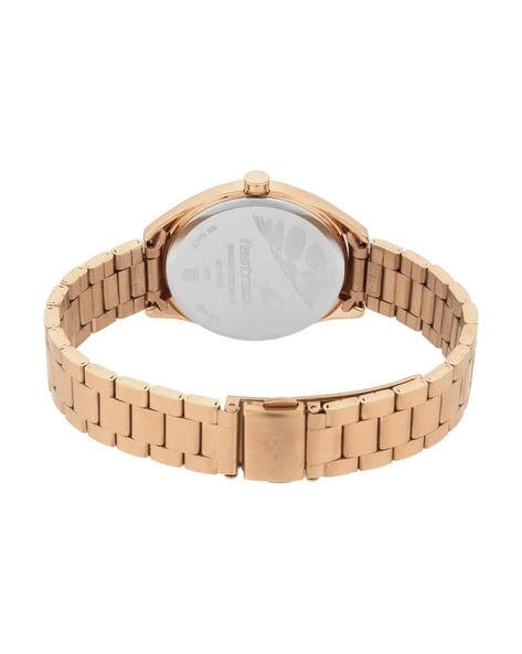 Fastrack women's discount watches rose gold