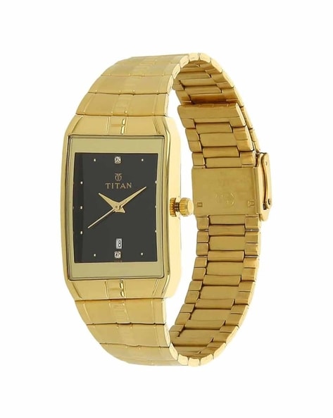 22K Gold Watch - Titan Watch - Men's Gold Watch - 235-GW089 in 64.000 Grams