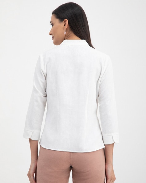 Buy White Tops for Women by Fable Street Online