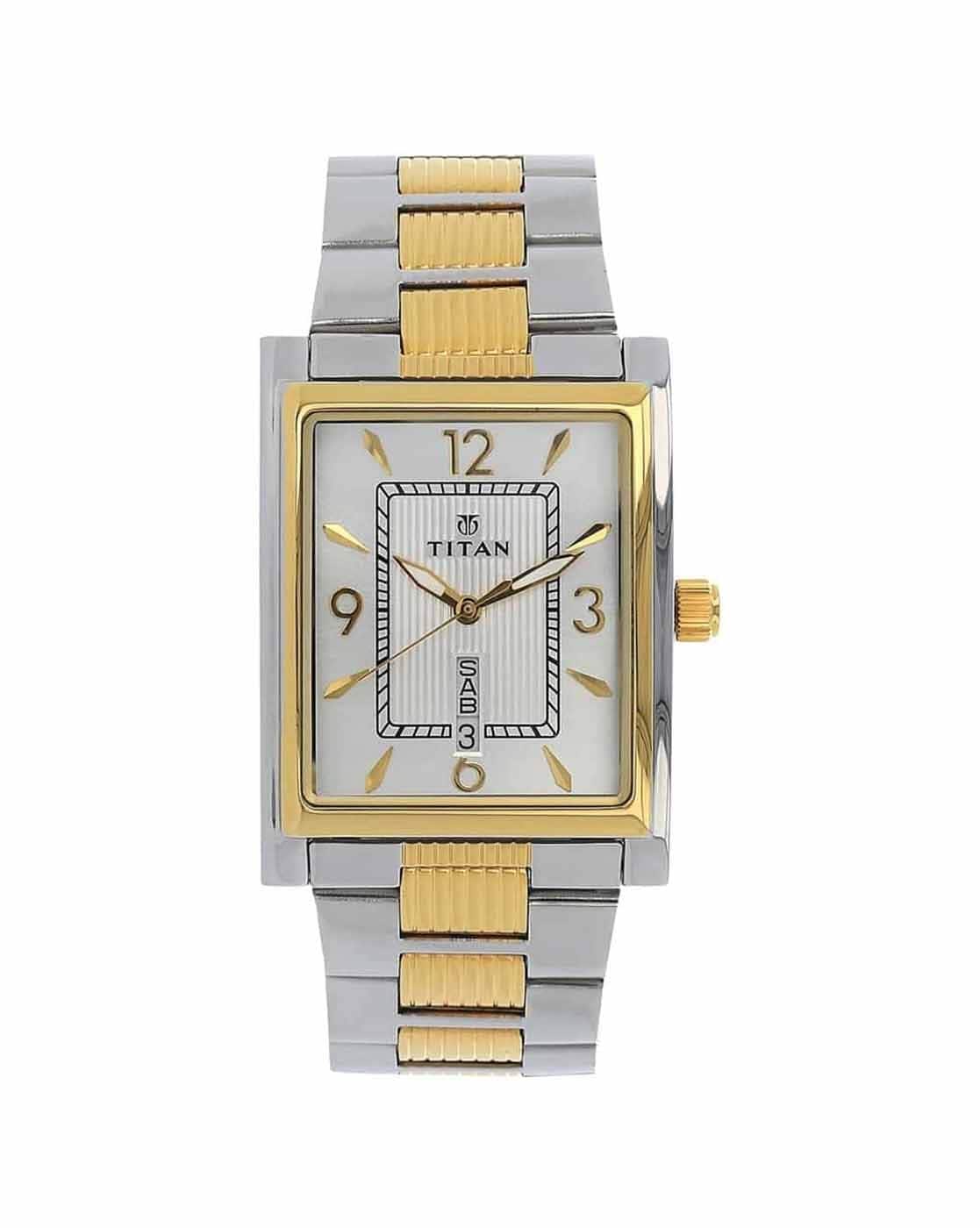 Buy Online Titan Men Round Silver Watches | 1829bm01 | at Best Price |  Helios Store