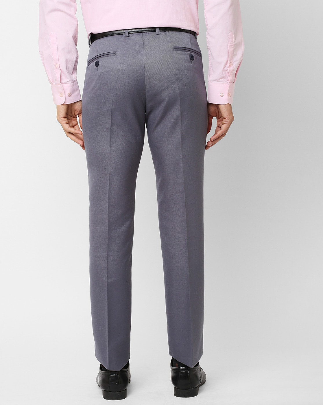 175 SLIM FIT TROUSERS | Grey | SELECTED HOMME®