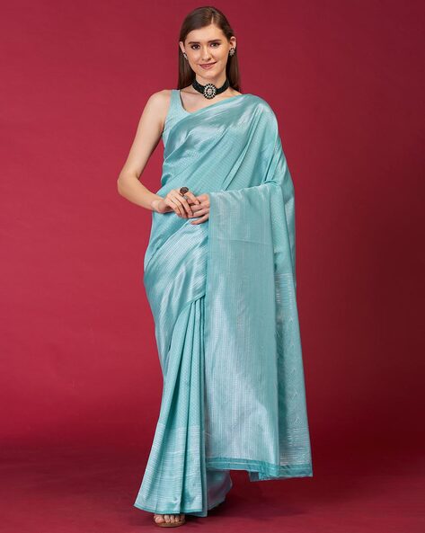 Plain silk saree at Rs.499/Piece in surat offer by Panth International