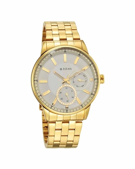 Titan Regalia Analog Silver Dial Men's Watch NM1234YM01/NN1234YM01 - Buy  Online - 93794426
