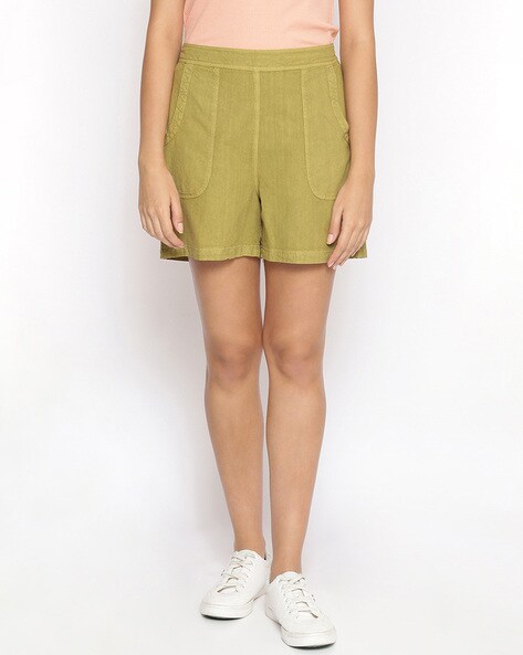 Buy Nude Shorts for Women by YOONOY Online