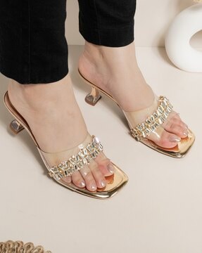 Rhinestone flat sandals discount wedding