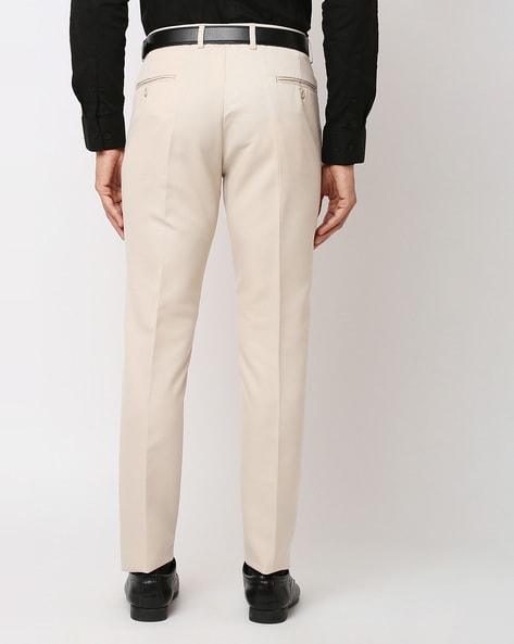 PAUL Suit trousers extra slim fit with linen in 003 light beige