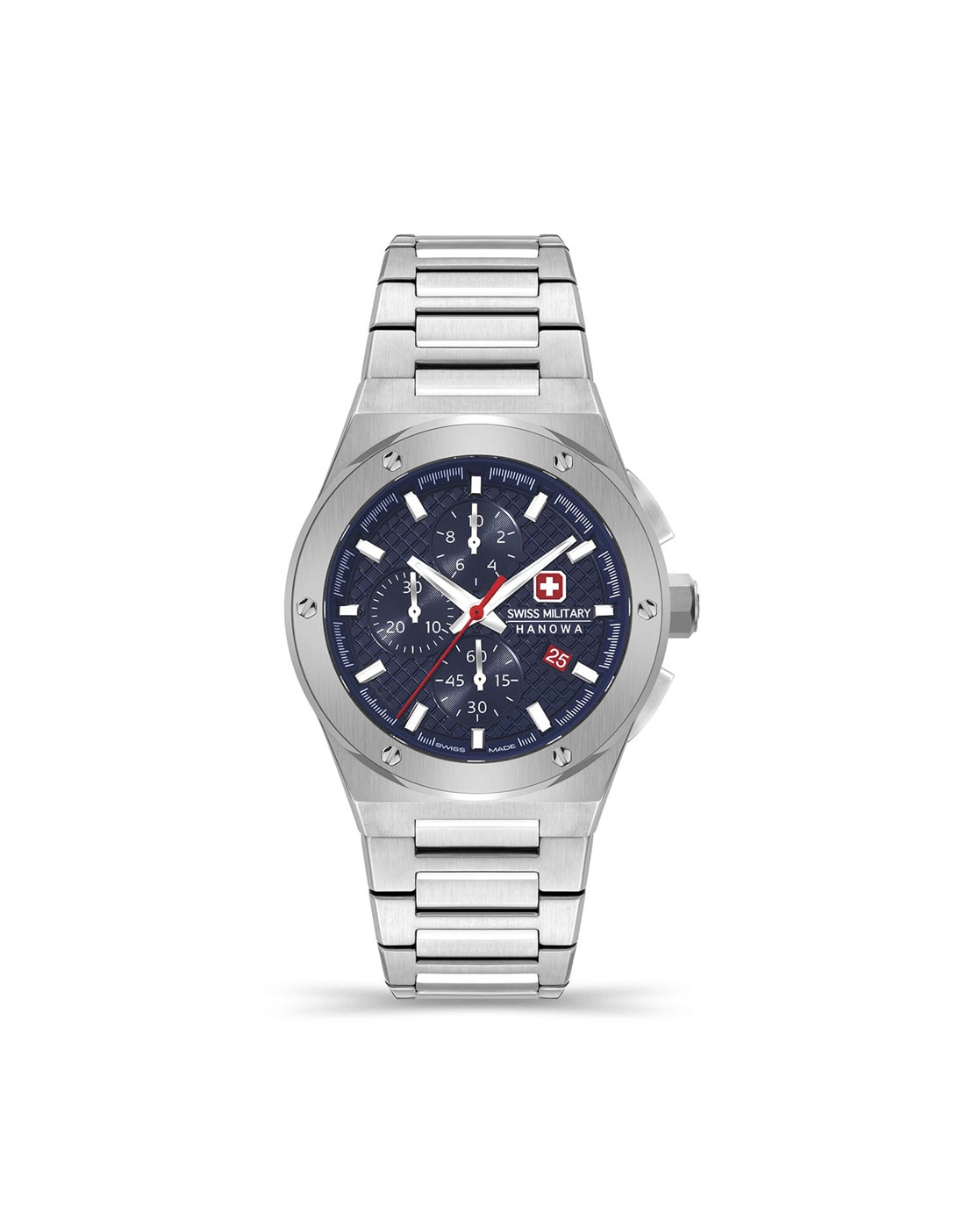 Buy Silver Toned Watches for Men by Swiss Military Hanowa Online