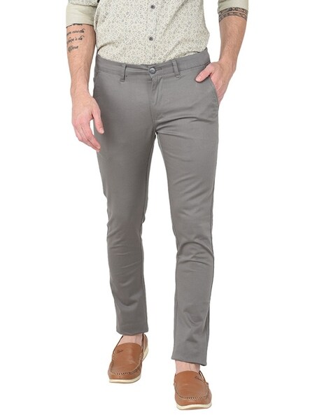 Shop Online Men Trousers and Pants | Ajio.com