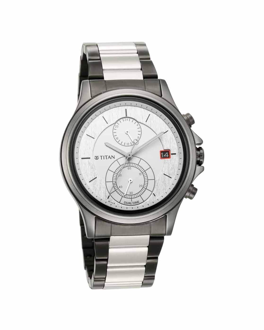 Titan hot sale dual watch