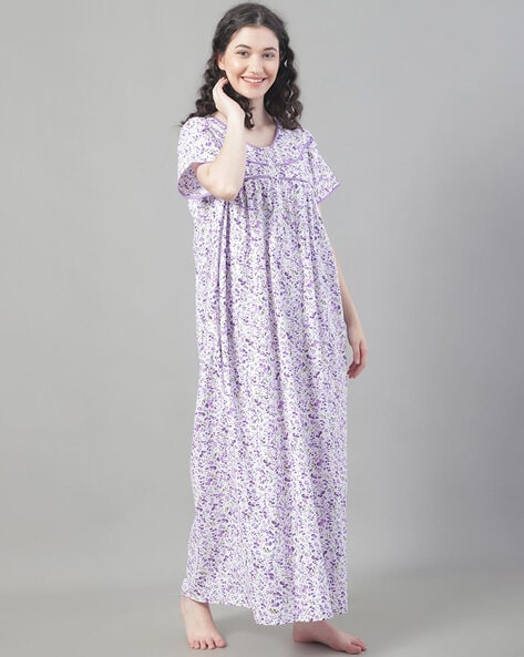 Floral best sale nighties online