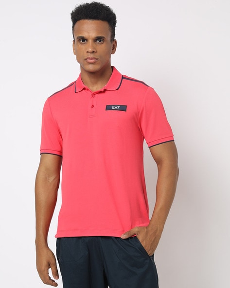 Buy Pink Tshirts for Men by EA7 Emporio Armani Online Ajio