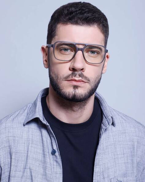 Mens grey glasses frames online