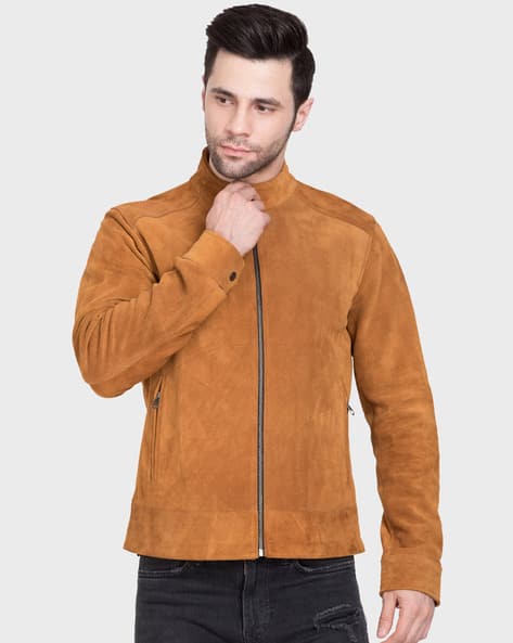 Bikers Jacket with Front Zip