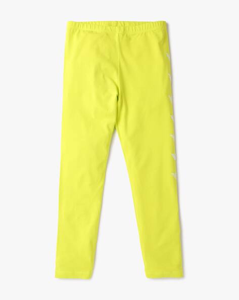 Buy Yellow Leggings for Girls by ARMANI JUNIOR Online