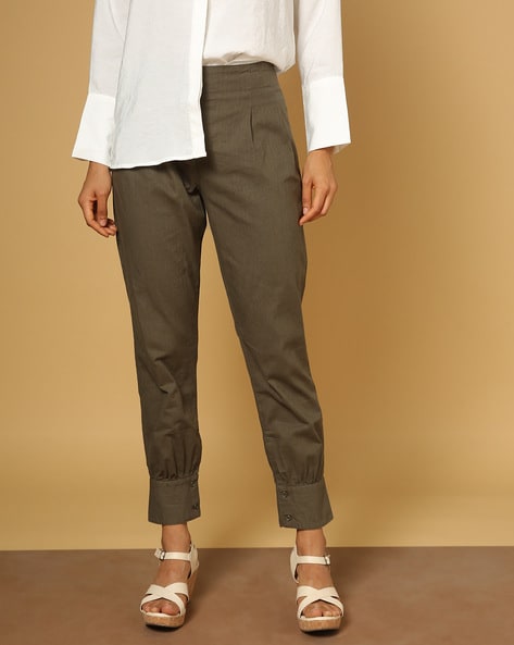 Lauren Ralph Lauren Linen Twill Pleated Pants - Macy's